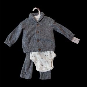 3 Piece Carters Baby Boy Outfit nwt 6M k95